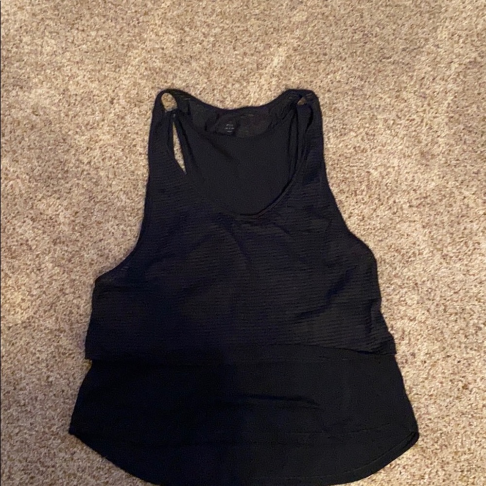 Lululemon double lined racer back tank